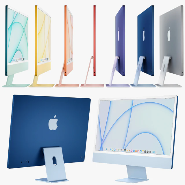 Apple iMac 24-inch all colors 2021 — Скачать