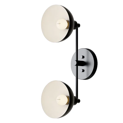 Robo Double Sconce Light from Inscapes Design — Ver 4