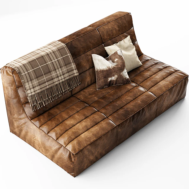 SHABBY SECTIONAL SOFA — Descargar