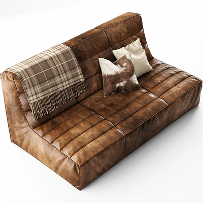 SHABBY SECTIONAL SOFA — Ver 1