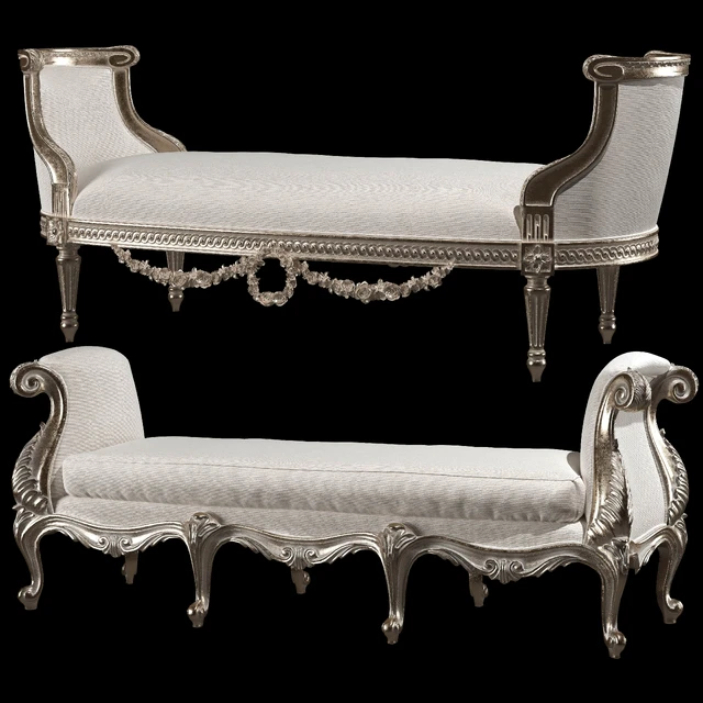 kosovart rococo bench — Скачать