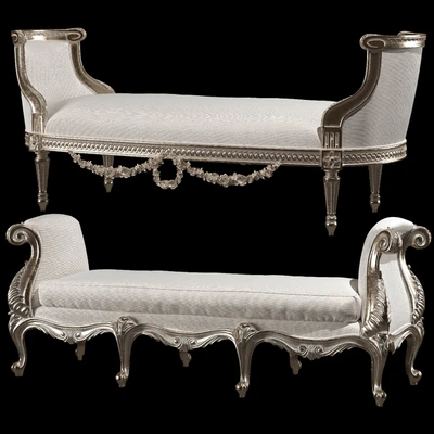kosovart rococo bench — Вид 3