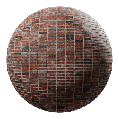 stack bond reclaimed brick wall texture — download