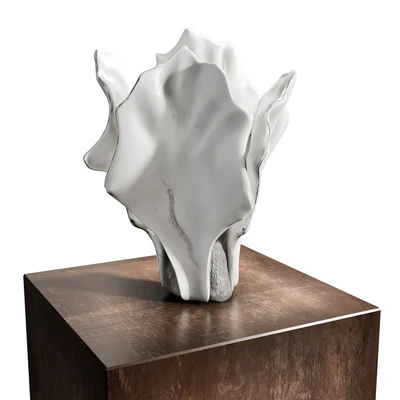 Shoko koike White form A 2018 sculpture — Вид 3