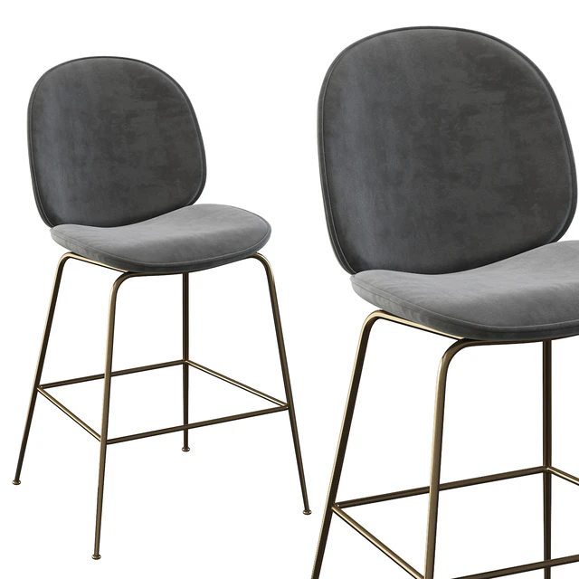 Gubi Beetle Bar Stool & Counter Stool — Скачать