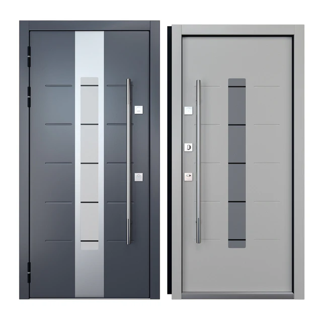 Entrance metal door Inox S-1 (Your Frame) — Descargar