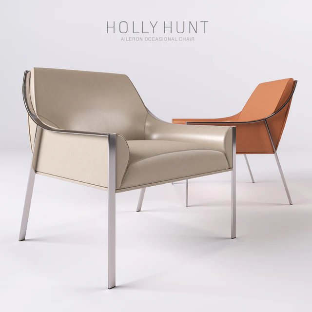 HOLLY HUNT AILERON OCCASIONAL CHAIR — Descargar