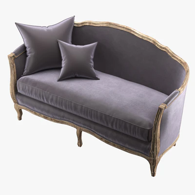 SOFA ONDINE SALON BENCH — Ver 2