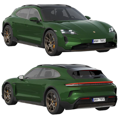 Porsche Taycan Turbo Cross Turismo 2024 — descargar