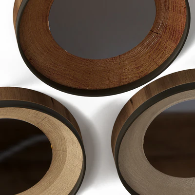 Slab Round Mirror Collection — Ver 4