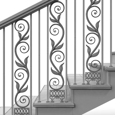wooden stairs 003 — Вид 5