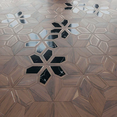 Parquet Foglie d'Oro, Azalea — Ver 1