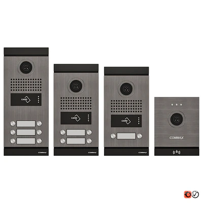 Set of COMMAX FINE VIEW on-door speakerphones — Ver 1