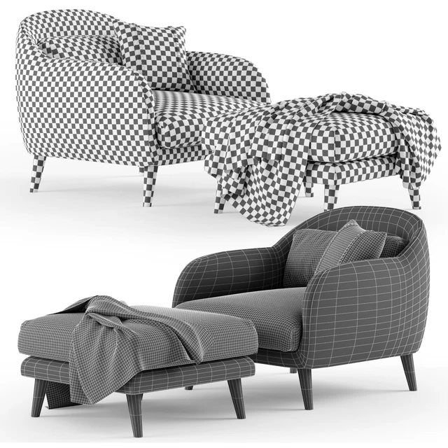 Armchair Sits KARIN — Descargar