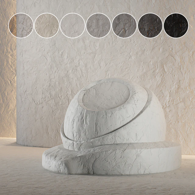 Decorative poster | Concrete set (seamless) | 38 — Descargar