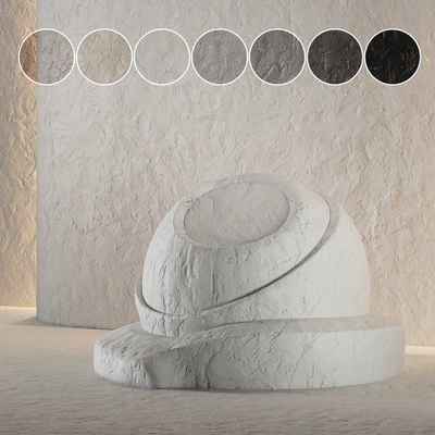 Decorative poster | Concrete set (seamless) | 38 — Ver 6