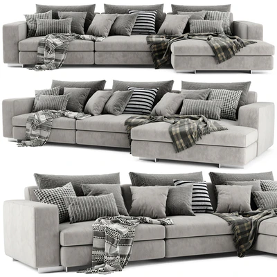 Molteni&C Turner Chaise Longue Sofa — Вид 1