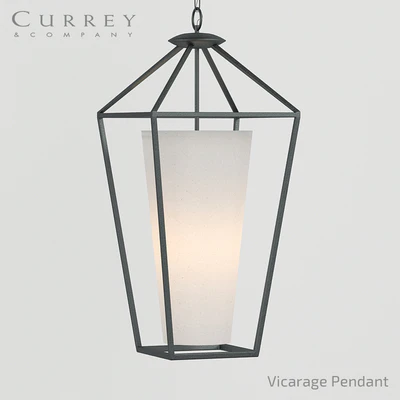 Chandelier Currey&Company Vicarage Pendant — Descargar