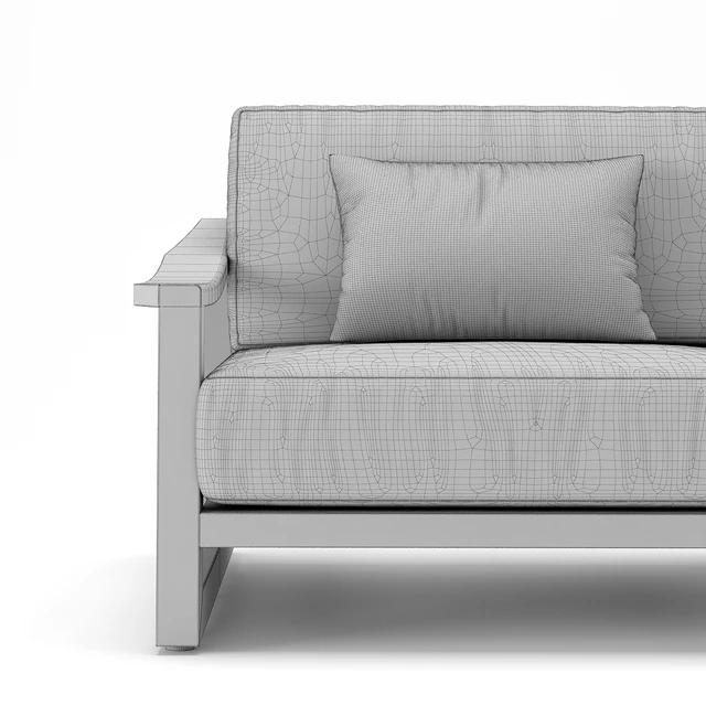 RH Outdoor Sebastian lounge chair — Скачать