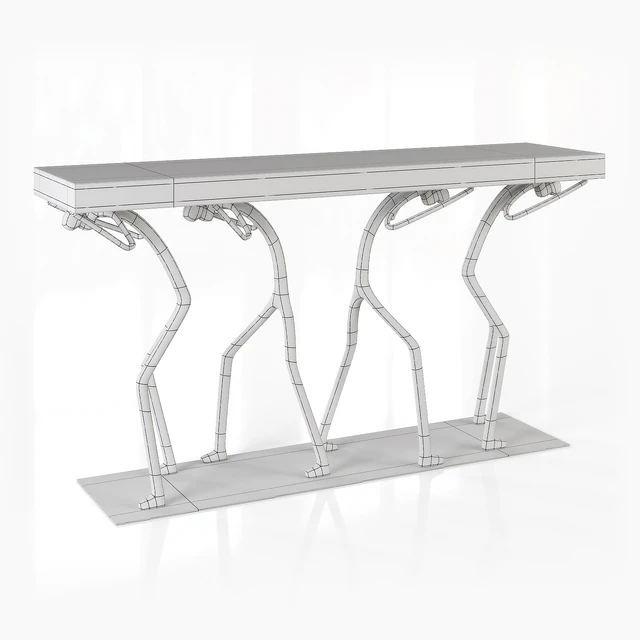 Atlas Small Natural Console Table — Скачать