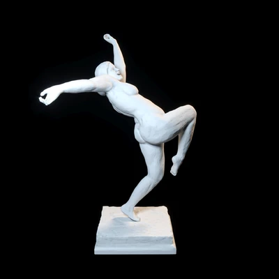 Sculpture "Woman in the Mirth" from Middelheim Park — Ver 2