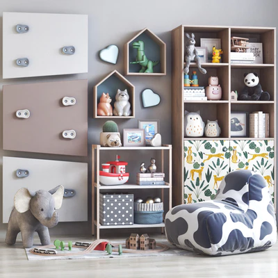 Furniture and toys for childrens room 28 — Ver 1