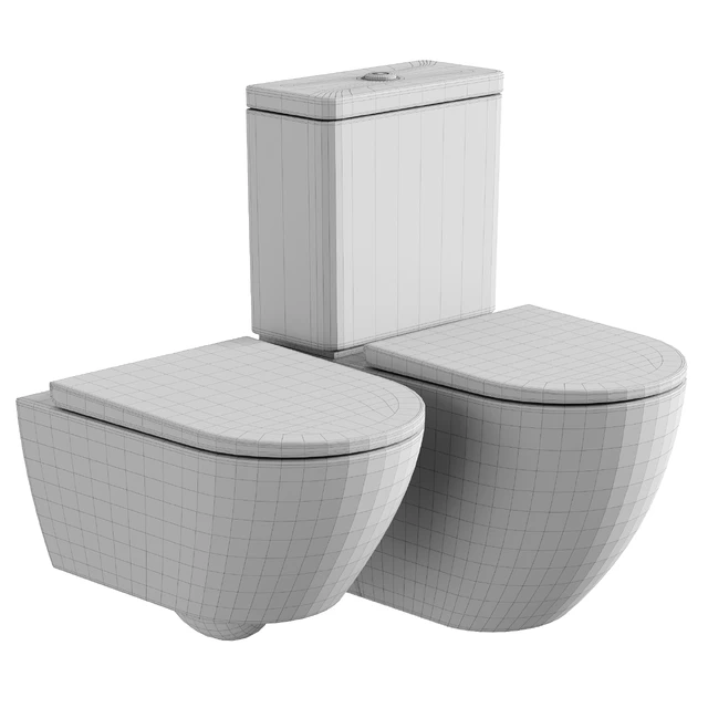 Toilet Duravit D-Neo — Descargar
