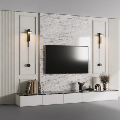 Tv Wall Set 04 — Вид 2