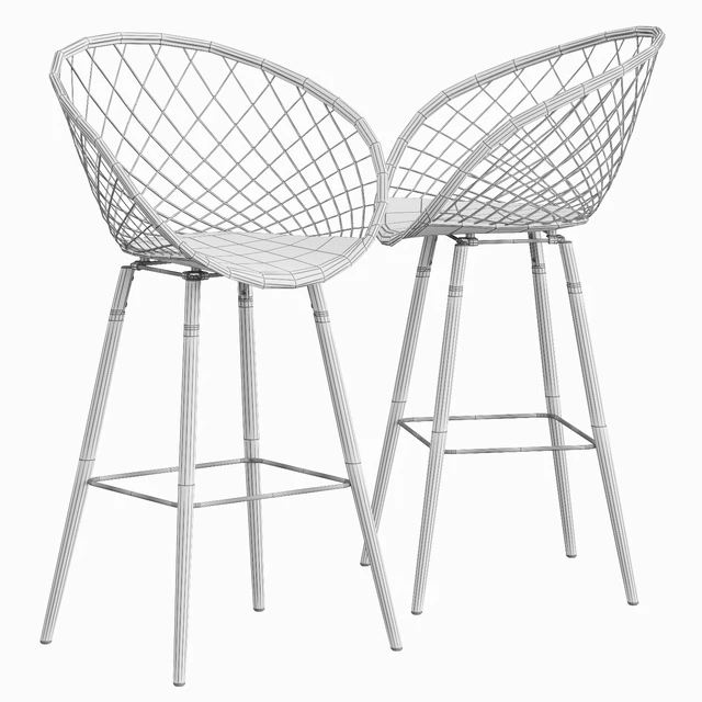 AVE SIDERA Counter Bar Stool — Descargar