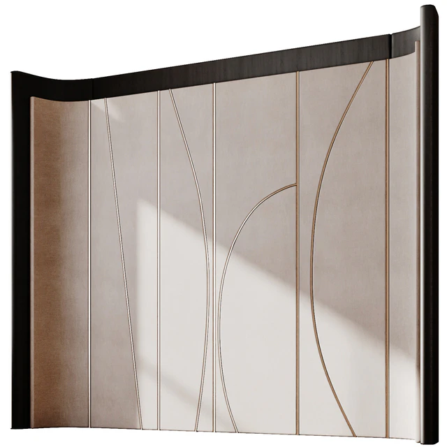 Decorative wall 3d panel headboard 026 — Descargar