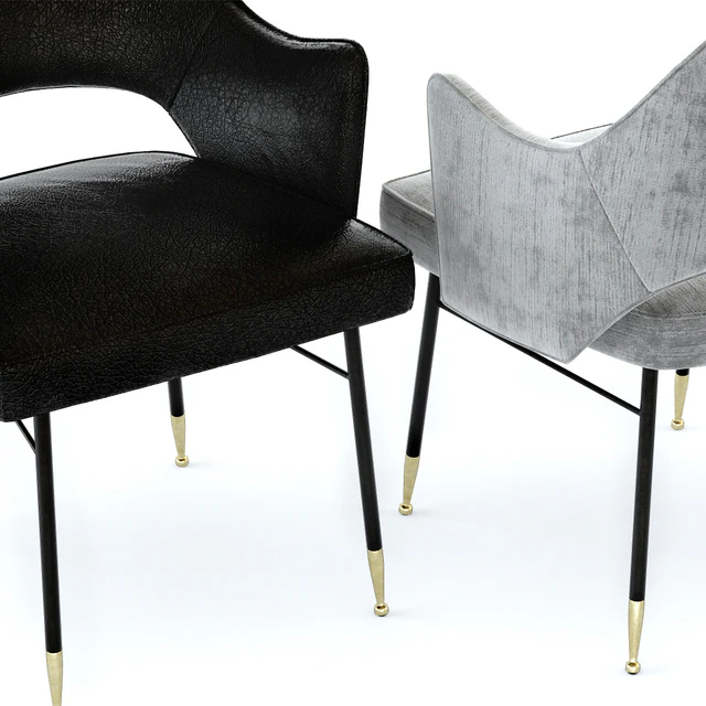 Kelly Wearstler Miramar Table and Rigby Chair — Скачать