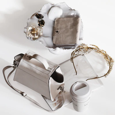 Decor set with jewelry and bag — View 3