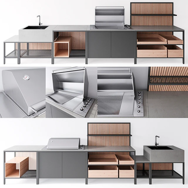 Kaufmann GrillKitchen Block Outdoor Kitchen — Descargar
