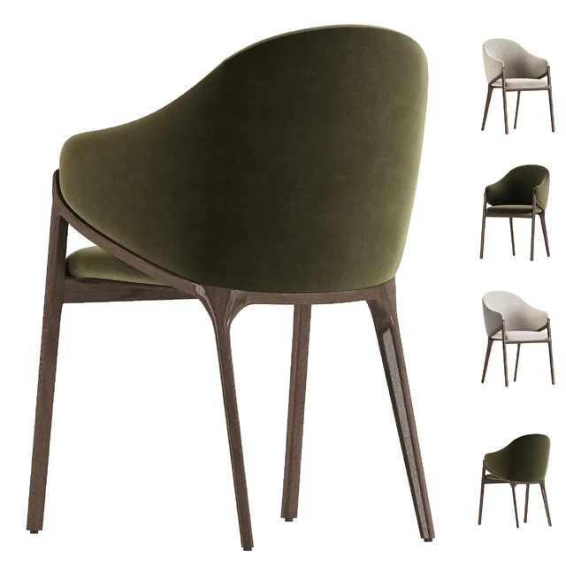Chair Angel Cerda ACH200 walnut — Descargar