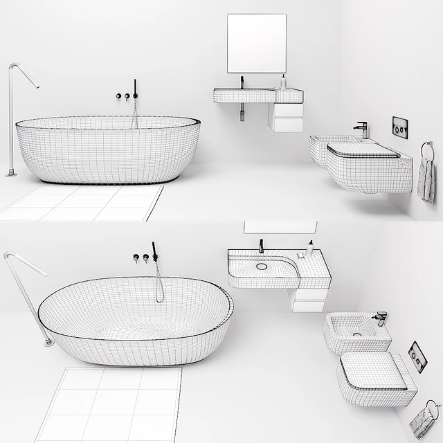 Revolution set by Esedra SDR Ceramiche — Скачать