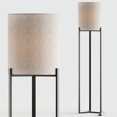 Ian Metal Floor Lamp - Pottery Barn — скачать
