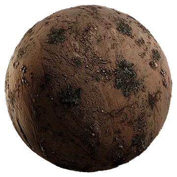 weedy mud ground 001 — Скачать