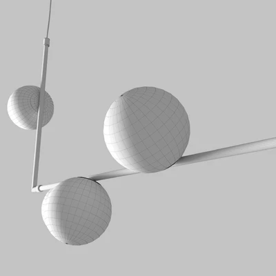 KENDRA Hanging Light black & gold — Вид 5