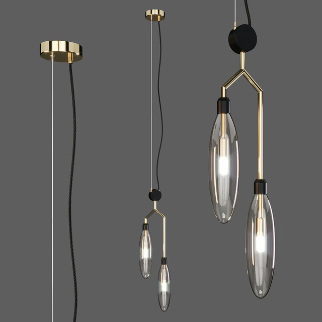 Maytoni: Pendant Lamp - Ventura (Mod012-pl-02-g) — Скачать