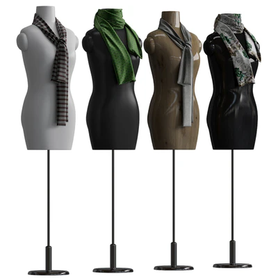 Shawl over manikin — Ver 2