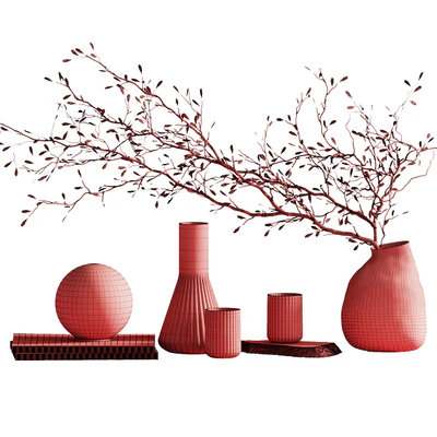 Decorative set for coffee table 51 — Ver 3