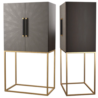 Барный шкаф  Theodore Alexander CURTICE BAR CABINET — Вид 1