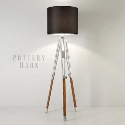 Pottery Barn tripod floor lamp — Descargar