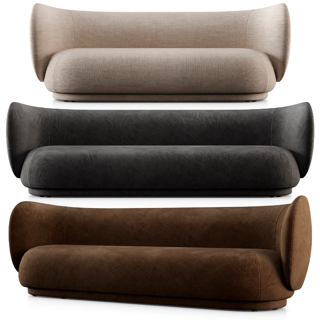 Rico 3 Seat And 4 Seat Sofa By Ferm Living — Descargar