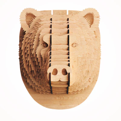 Bear Head Decor — Ver 3