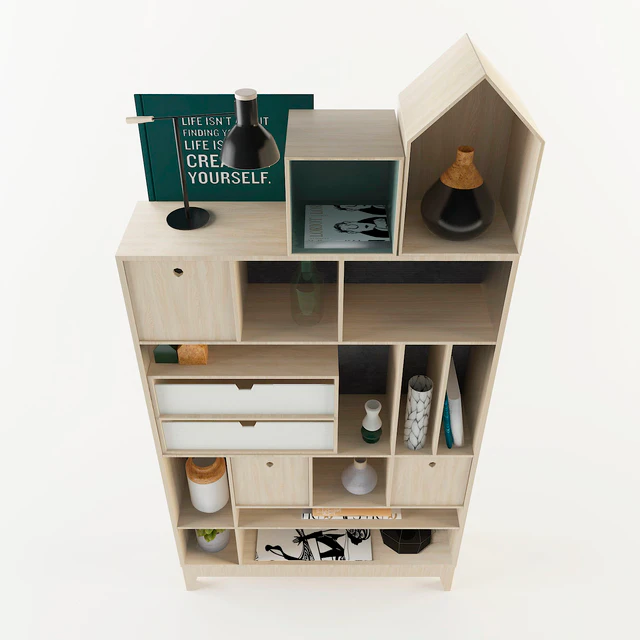 Decorative bookcase — Descargar