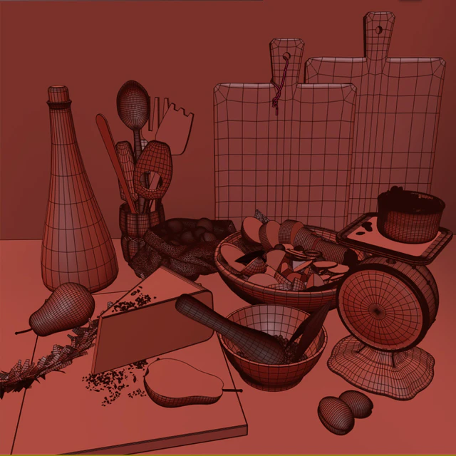 Kitchen Set 01 — Descargar