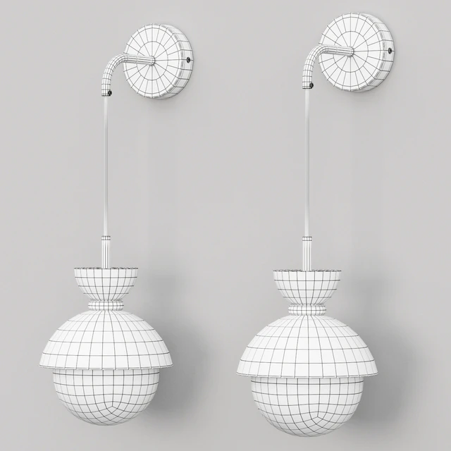 Wall lamp POMPON WALL Lampatron — Descargar