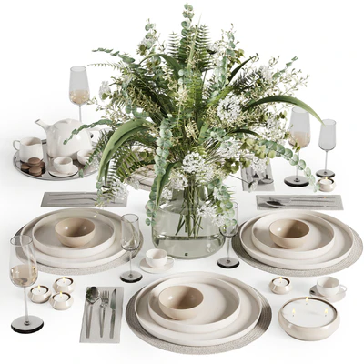 Tableware MA set 30 — Ver 4