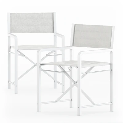 Cross Aluminium chair and Fuse Dining table by Manutti — Вид 4